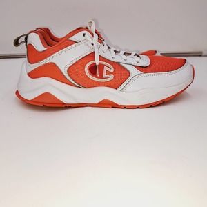 Womens Champion 93 Eighteen Mono Block Running Shoes Papaya Orange White 8.5